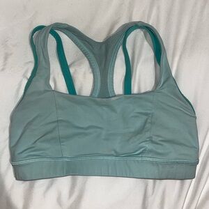 lululemon Turquoise Double Strap Sports Bra - size 4